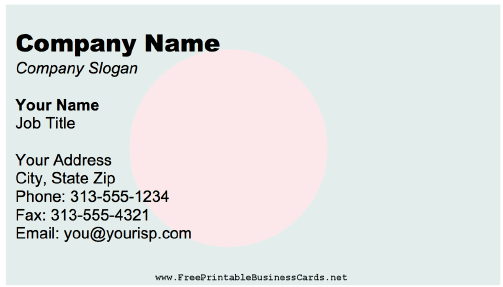 Bangladesh business card