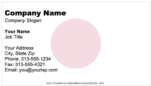 Japan business card