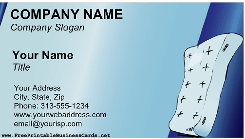 Mattress Store business card