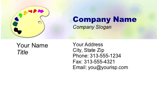 Art business card