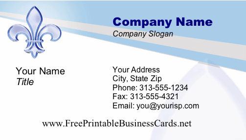 Business #1 business card