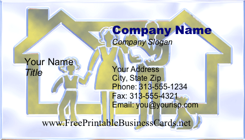 Real Estate business card