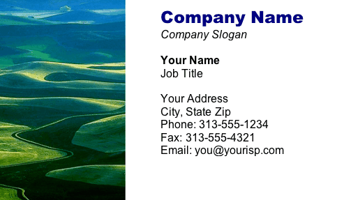 Valley #2 business card