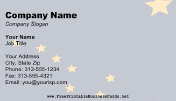 Flag of Alaska business card