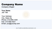 Argentina business card