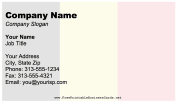 Belgium business card