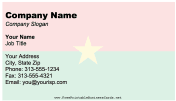 Burkina Faso business card