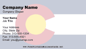 Colorado Flag business card