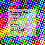 Halftone Rainbow Square