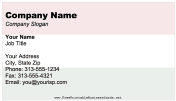 Hungary business card