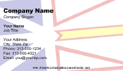 Flag of Newfoundland and Labrador business card