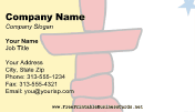 Flag of Nunavut business card