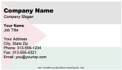 Palestine business card