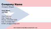 Puerto Rico Flag business card