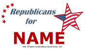 Republicans Support Sign