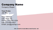 Flag of Texas business card