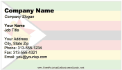 Zimbabwe business card